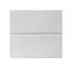 2-Panel 90 White
