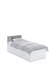 Voodi 90x200 S White Stone