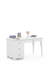 Kirjutuslaud 120 vasak Royal White