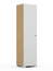 Riidekapp 50 vasak UNI Oak
