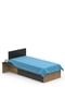 Voodi 90x200 Young Dark Oak
