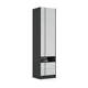 Riidekapp 60-2-60V/240 Dark Stone