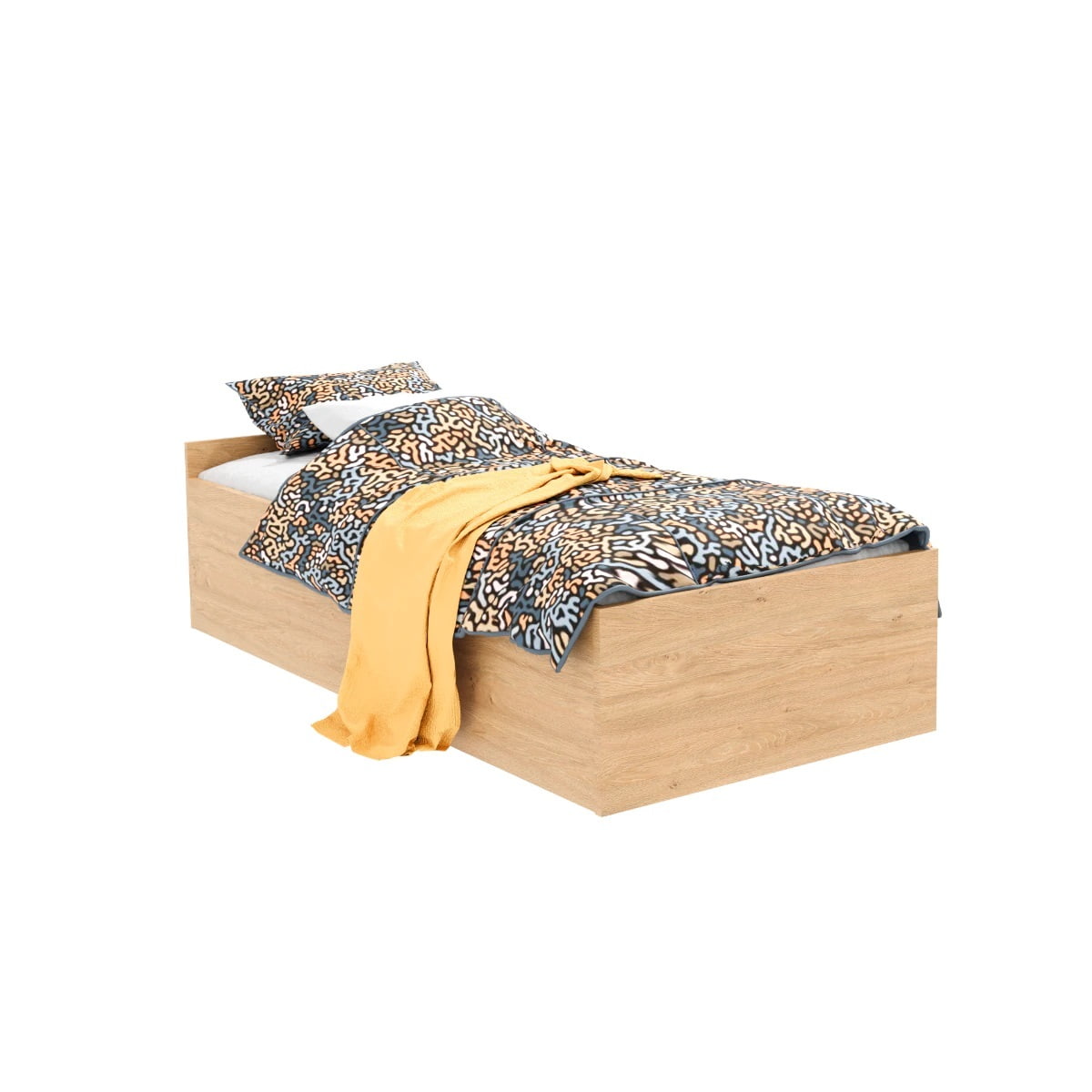 Voodi Wake Up 90 White Oak