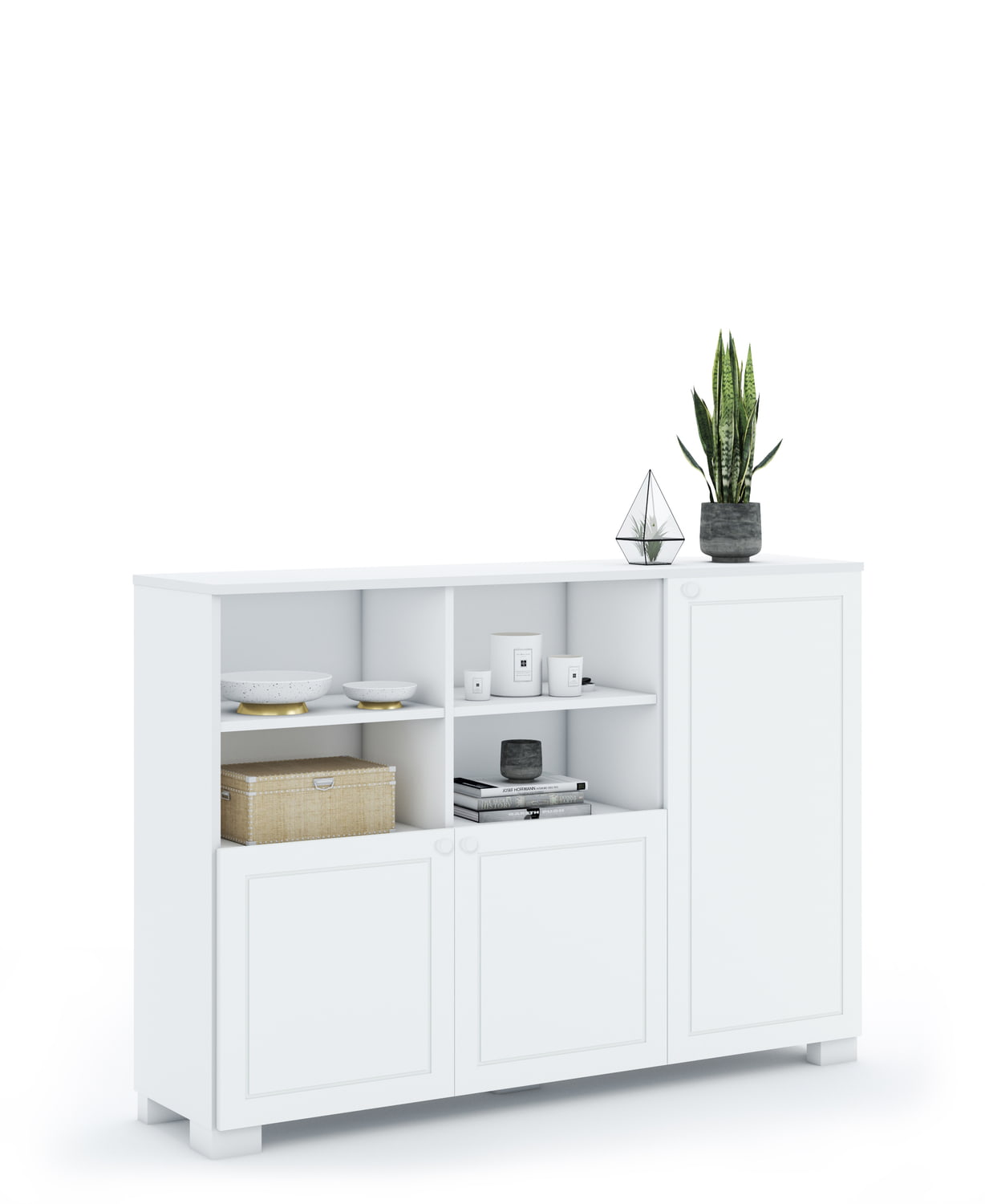 Raamaturiiul 150 madal Frame White