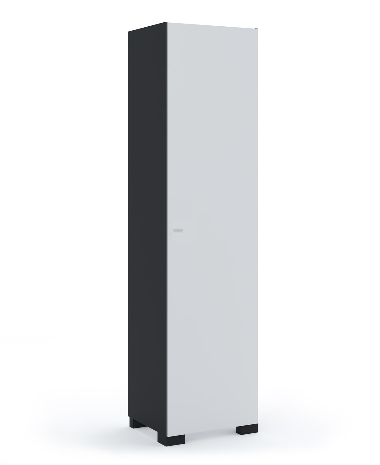 Riidekapp 50 parem UNI Dark Grey