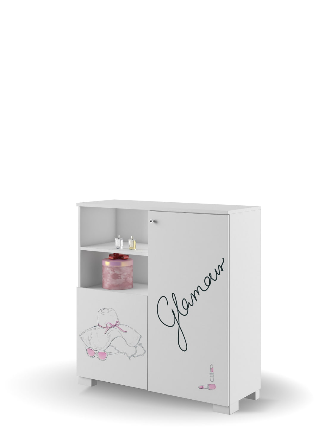 Raamaturiiul 100 madalFashion Pink