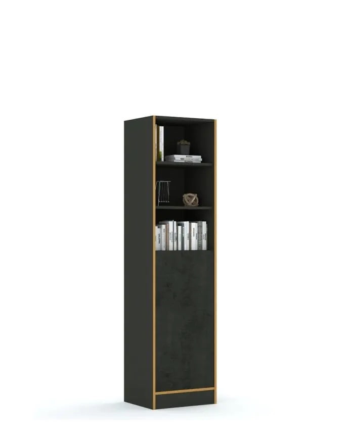 Raamaturiiul 50-45/200 Mode Concrete Oak
