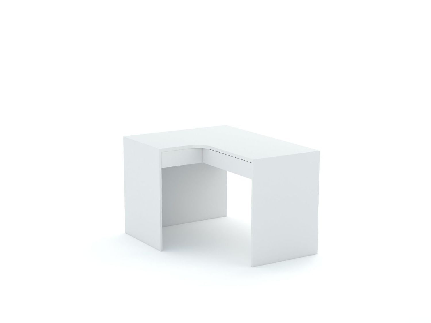 Nurgalaud B58 125x95 L vasak | White