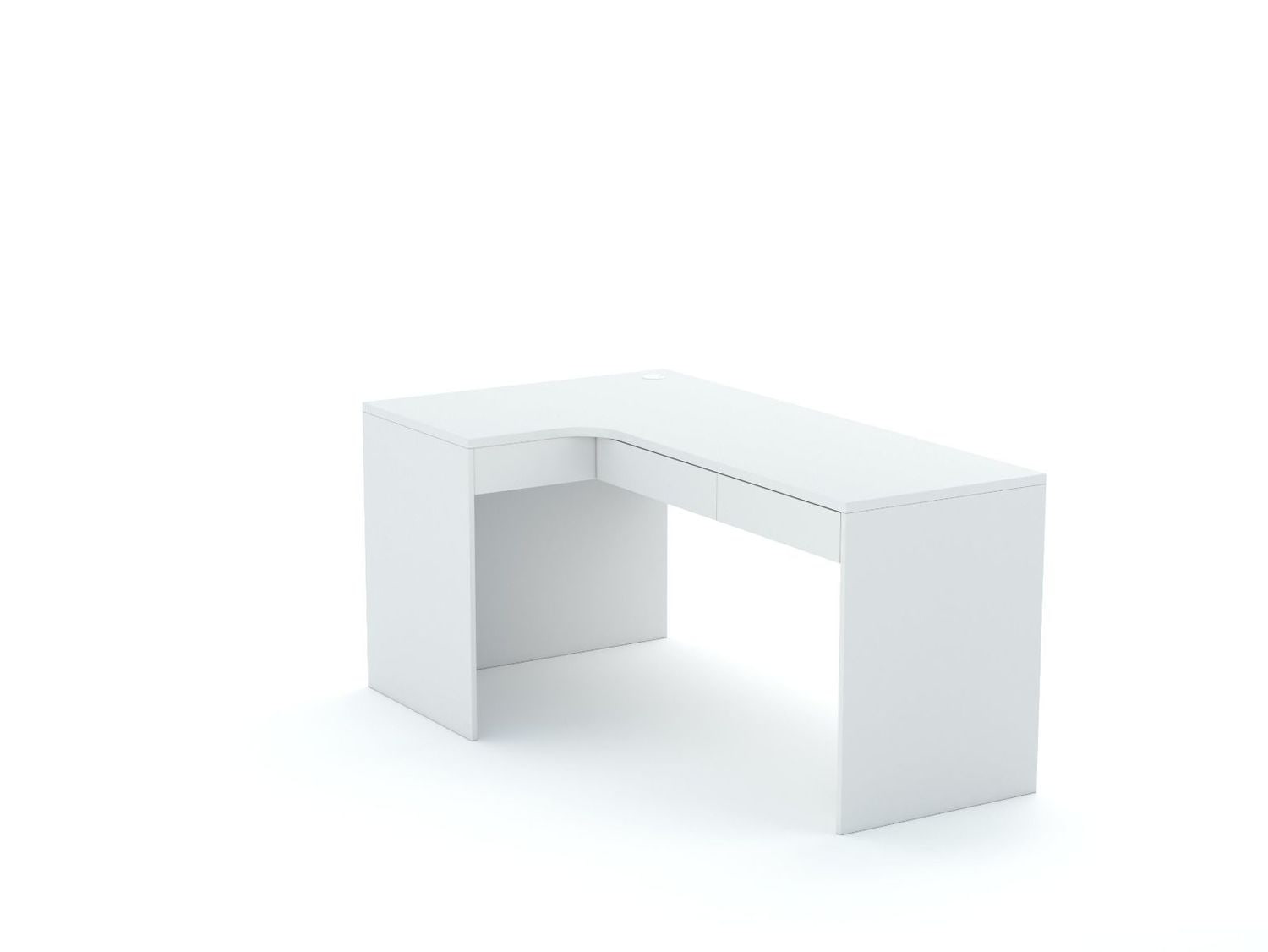 Nurgalaud B58 165x95 L vasak | White