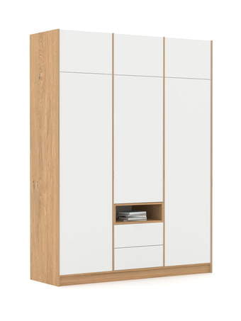 Riidekapp 180-2-60/240 White Oak