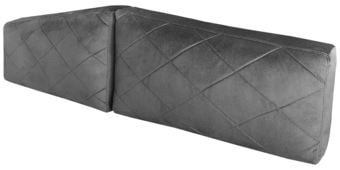 Tepitud seljatoe padjad Anthracite