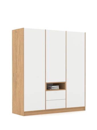 Riidekapp 180-2-60/200 White Oak