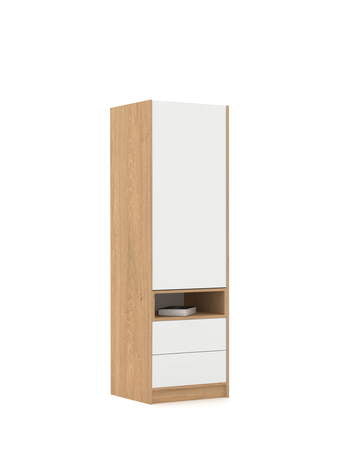 Riidekapp 60-2-60V/200 White Oak