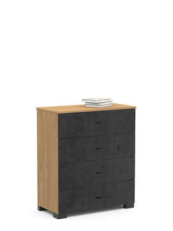 Kummut 90 Go! Concrete Oak