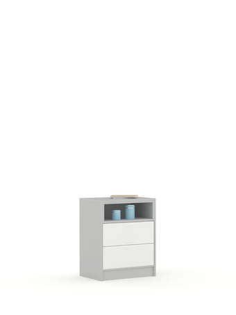 Kummut 60-2-45 White Grey