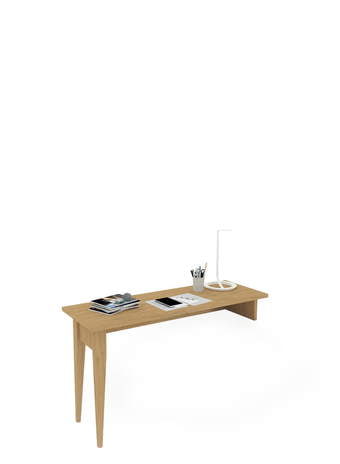 Kirjutuslaud 130x45 V=P Scandi Oak