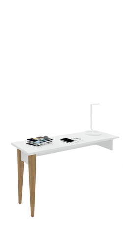 Kirjutuslaud 130x45 V=P Scandi White