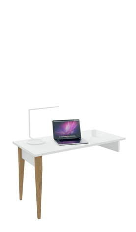 Kirjutuslaud 130x60 V=P Scandi White