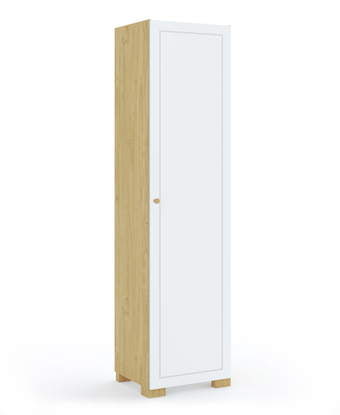 Riidekapp 50 parem Frame Oak White