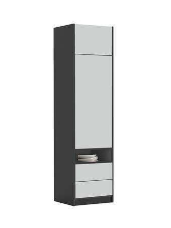 Riidekapp 60-2-60P/240 Dark Grey