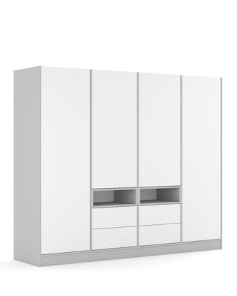 Riidekapp 240-4-60/200 White Grey