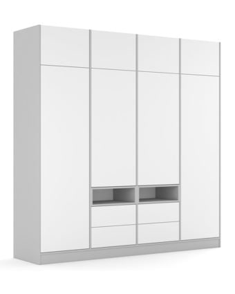 Riidekapp 240-4-60/240 White Grey