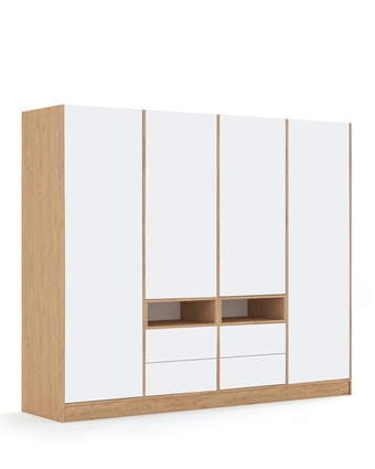Riidekapp 240-4-60/200 White Oak