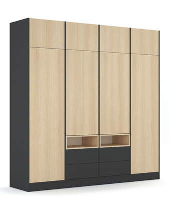 Riidekapp 240-4-60/240 Loft