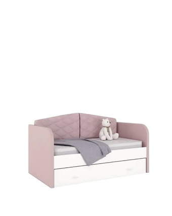 Voodi Sofa 170 Mode White&Pink