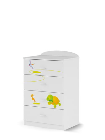 Kummut 60 Happy Animals White