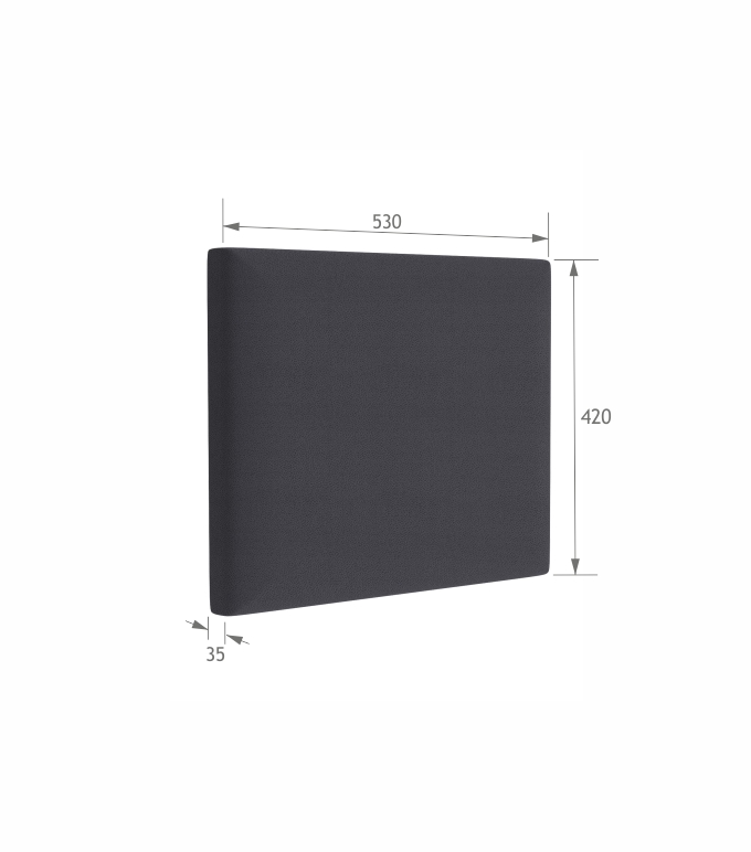 Single Panel 50 Anthracite Single Panel 50 Anthracite