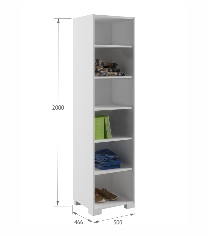 Szafa 50 lewa UNI Oak