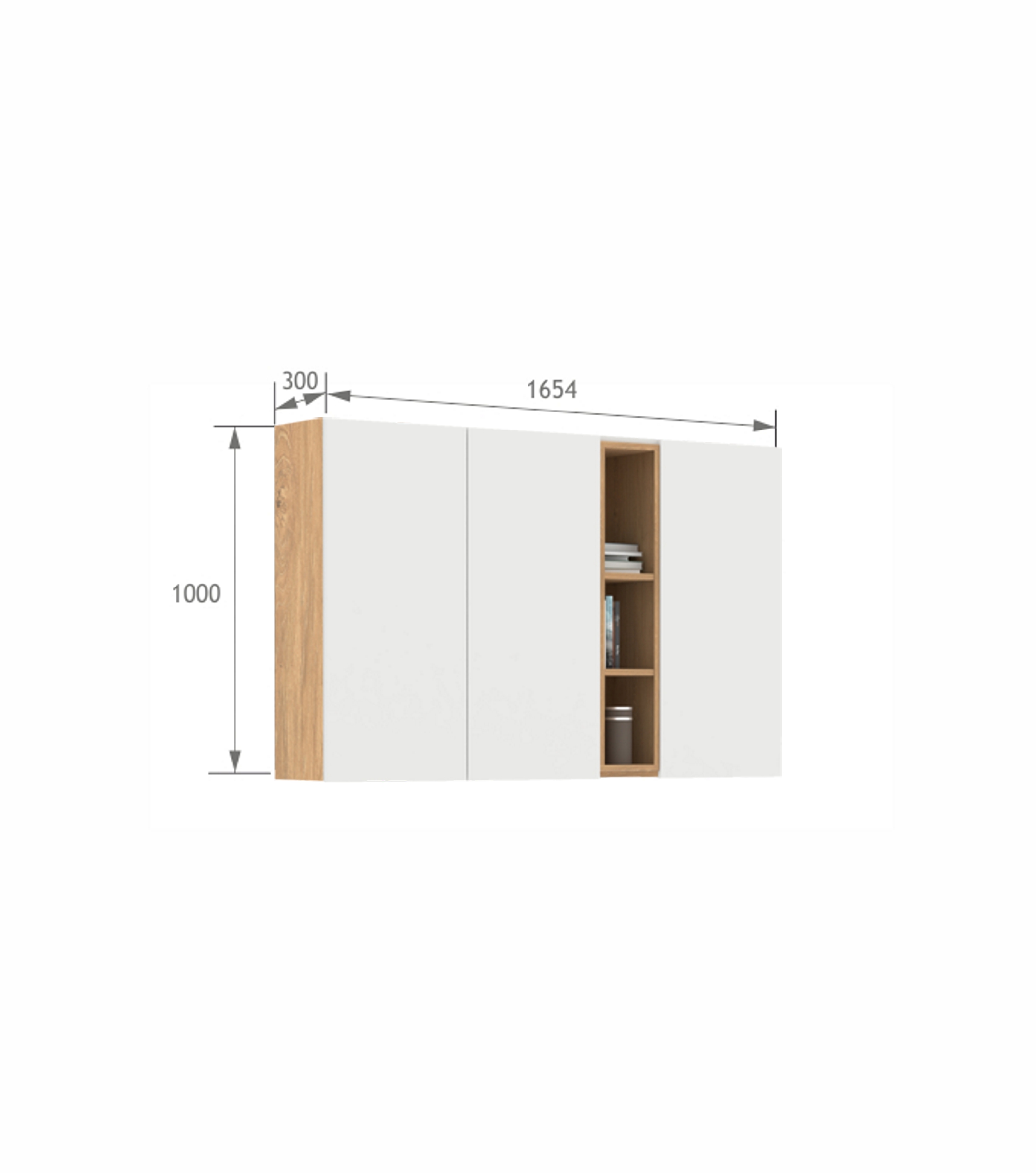 Szafka 1650-30 White Oak